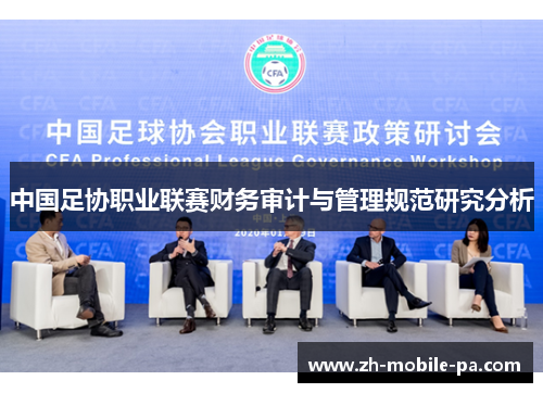 中国足协职业联赛财务审计与管理规范研究分析